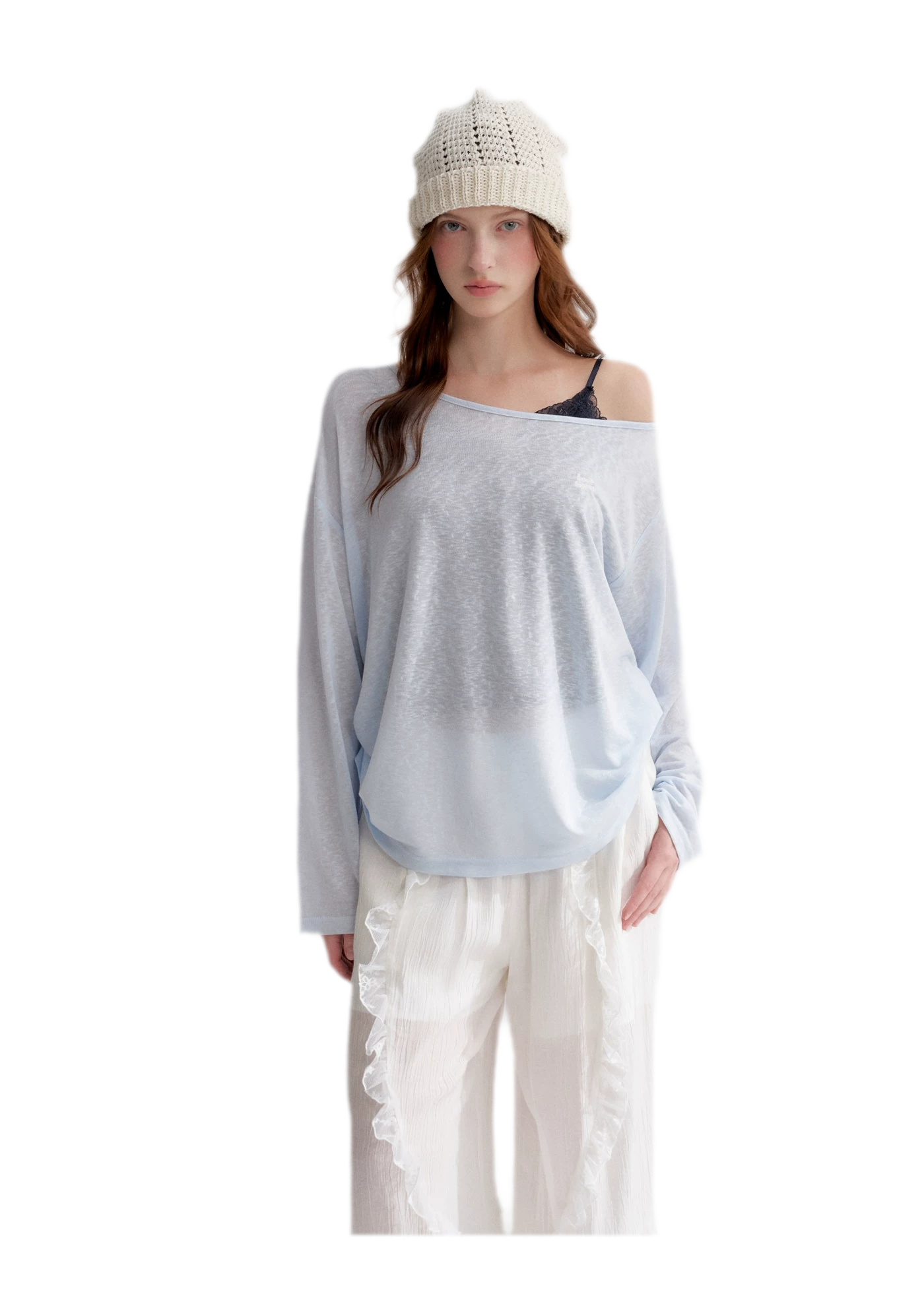 Lyocell Off Shoulder Top