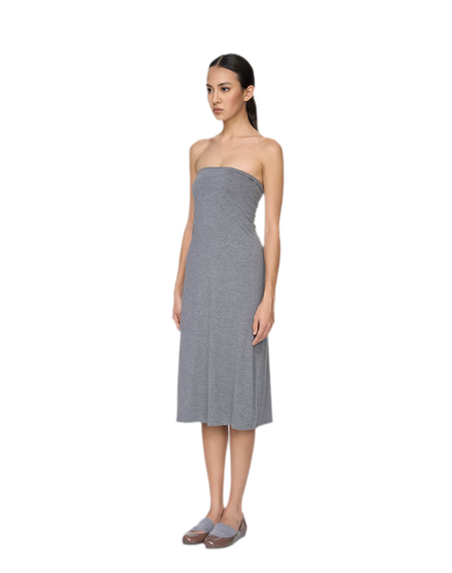 Straight Tube Midi Dress