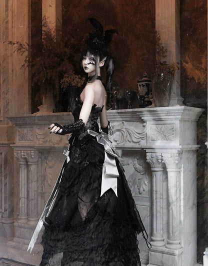 Gothic Heart Fishbone Corset