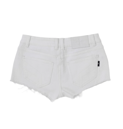 Wild Phantom Ultra Low-Rise Denim Shorts