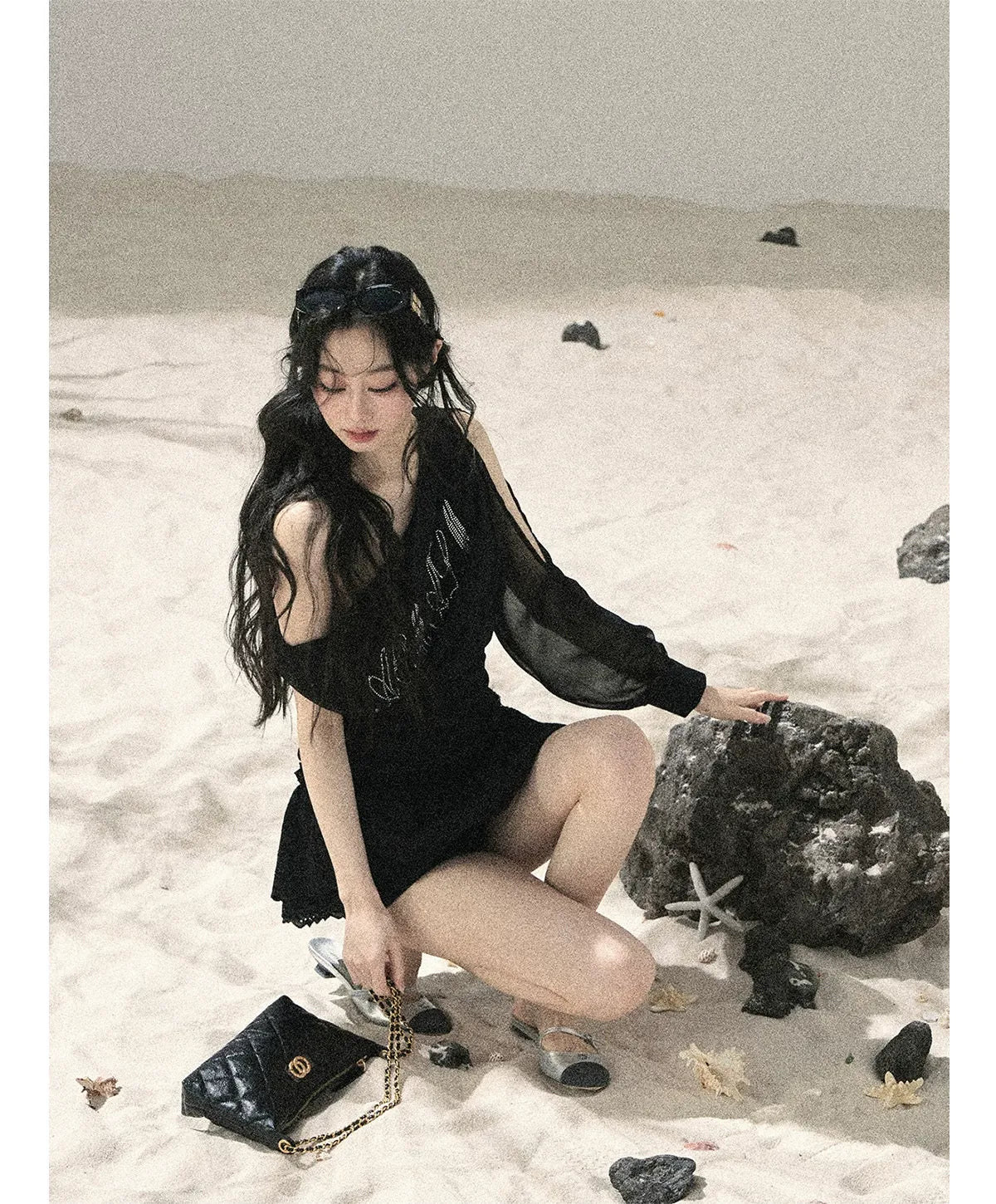 Starlight One-Shoulder Tee