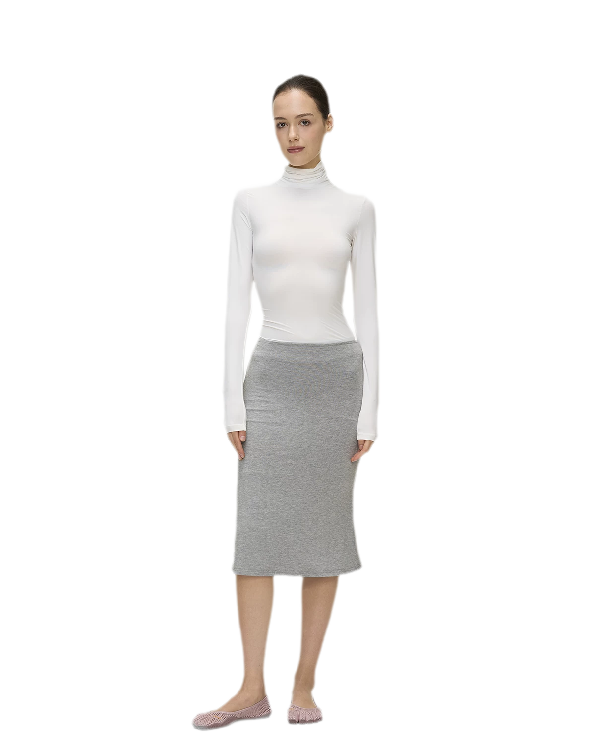 Brushed High-Neck Top