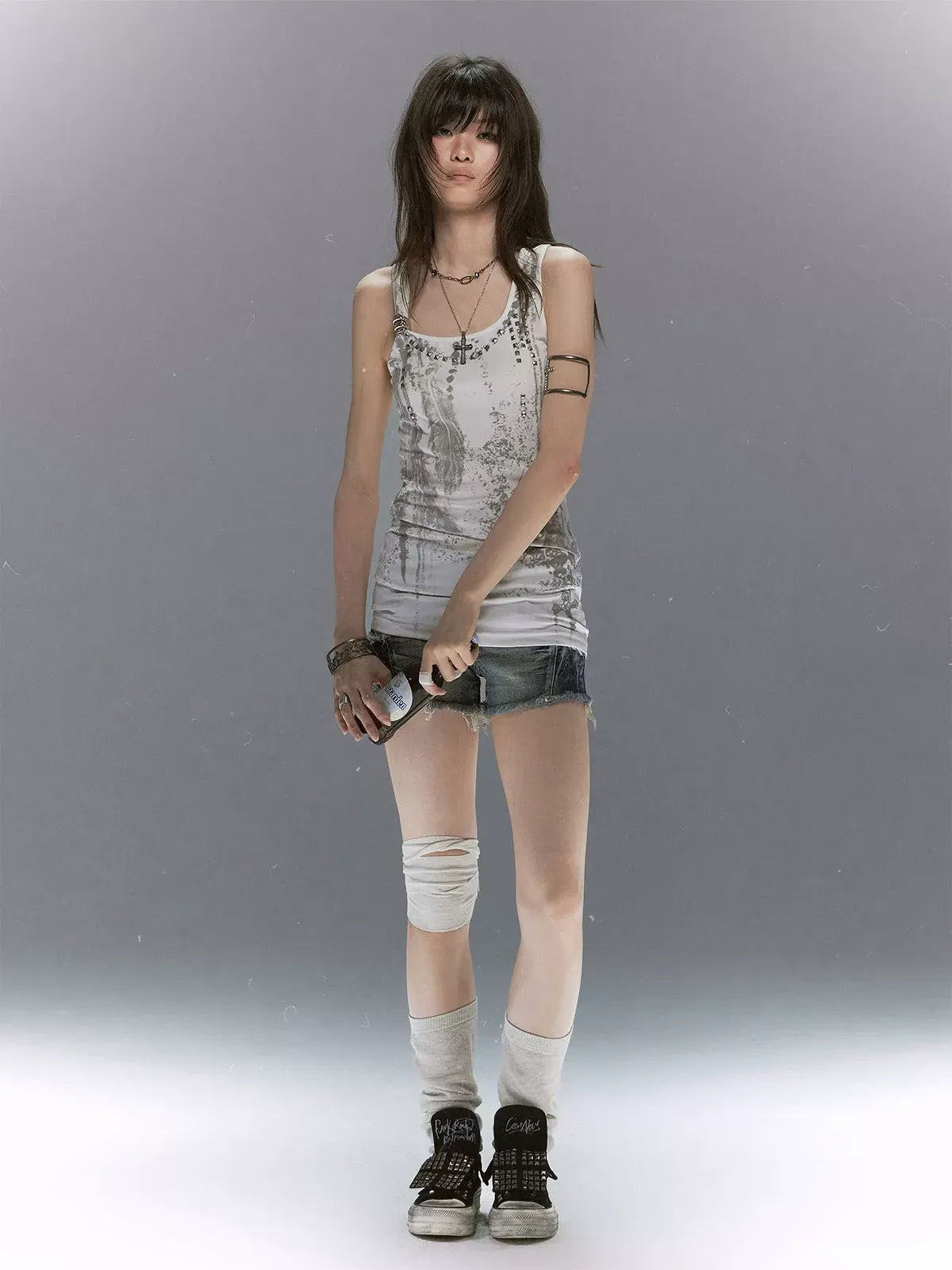 Tribal Feather Chain Cami