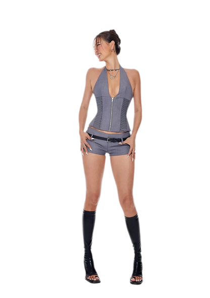 Corset Halter Bustier