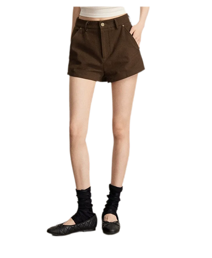 Rhinestone Cotton Summer Shorts