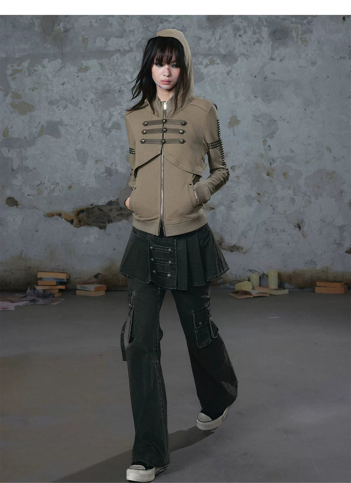 Washed Napoleon Cargo Pants