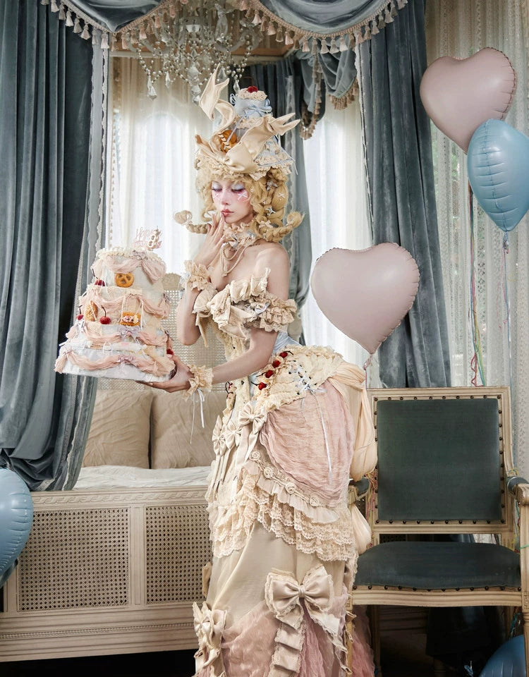 Rococo Bustle Train Skirt