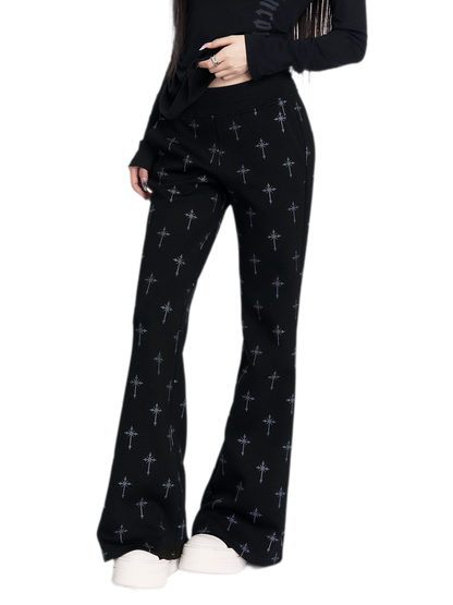 Printed Hooded Trackwear Set