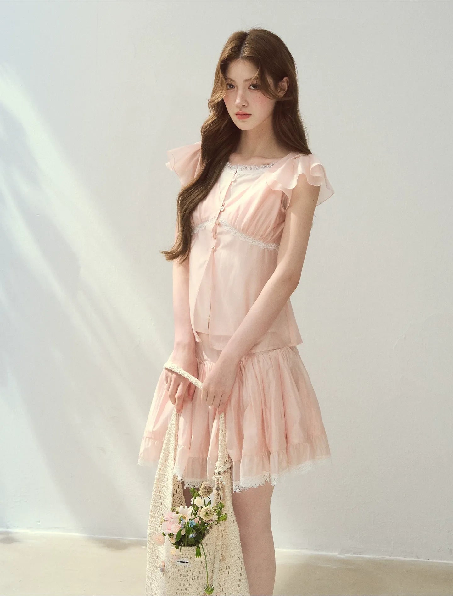 Shell Girl Blouse Skirt