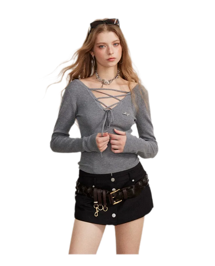 Double-Waist Convertible A-Line Skort