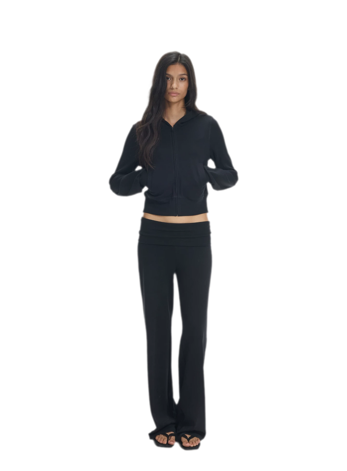 Cropped Zip-Up Sports Set