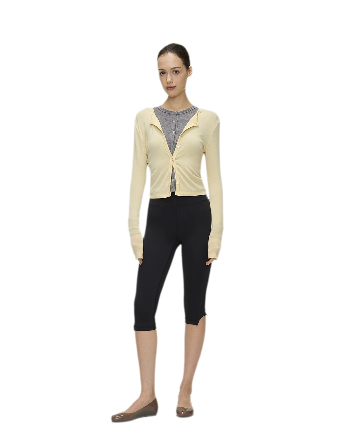 Niiiu Open-Slit Yoga Pants