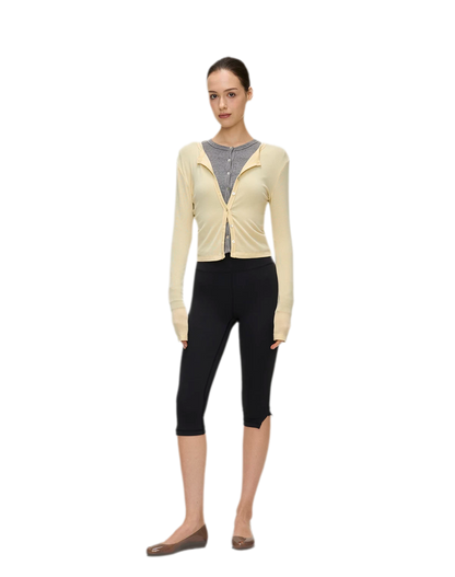 Niiiu Open-Slit Yoga Pants