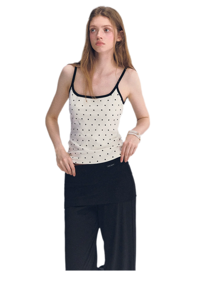 Ruffled Drape Knit Set