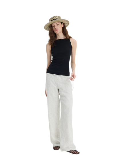 Lyocell Linen Ribbed Camisole