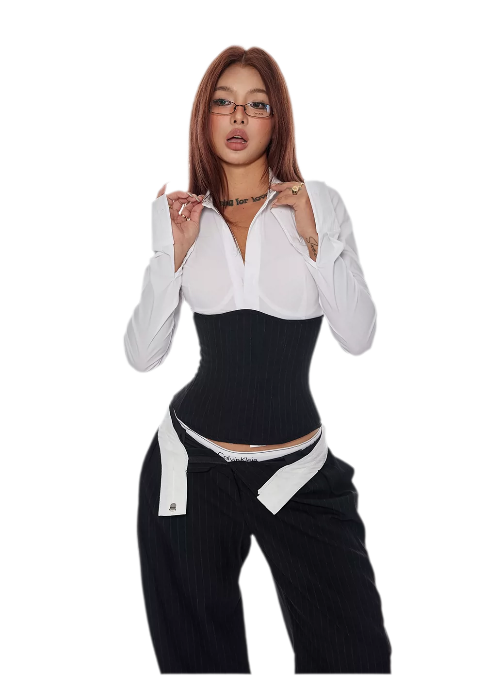 Corset Tie Shirt