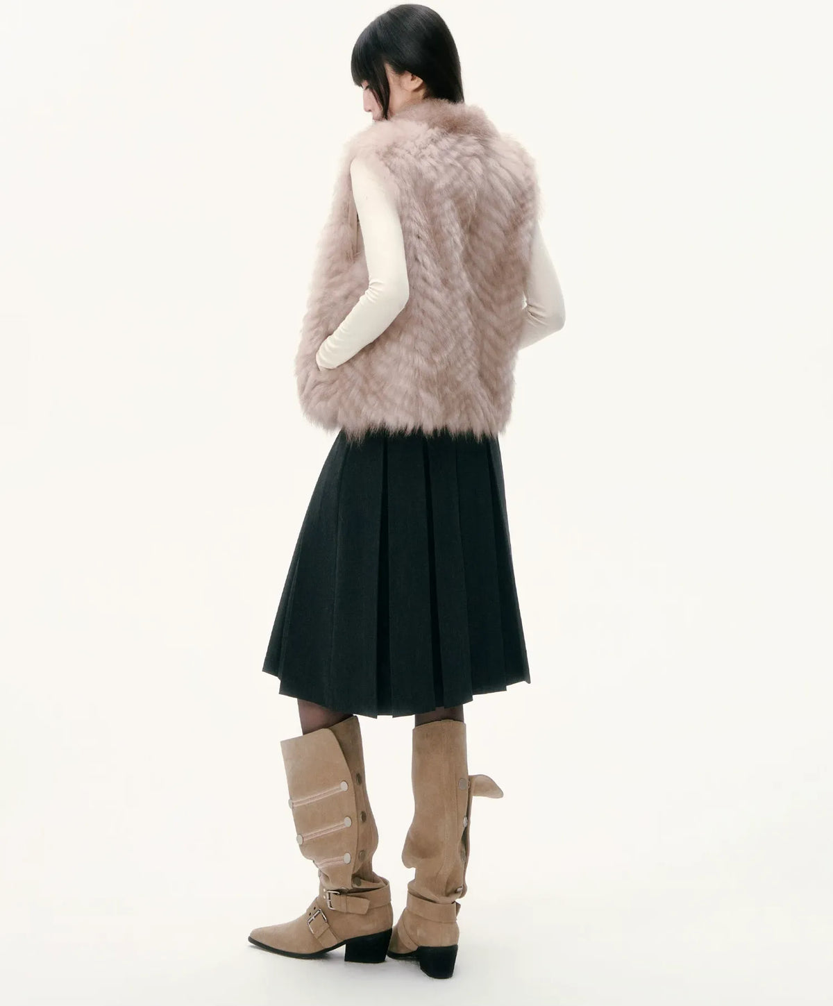 Finnish Fox Fur Vest