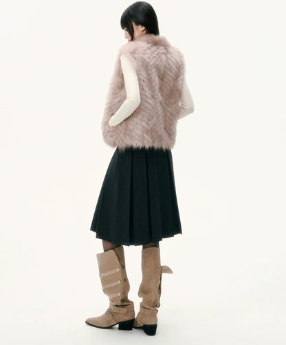Finnish Fox Fur Vest