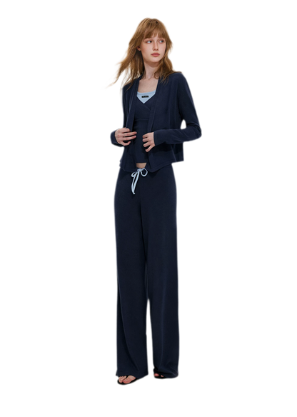 Wool-Blend Layered Knit Set