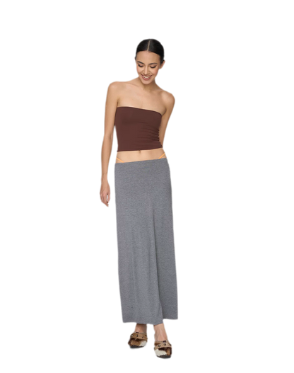 Imported Brushed Bustier Top