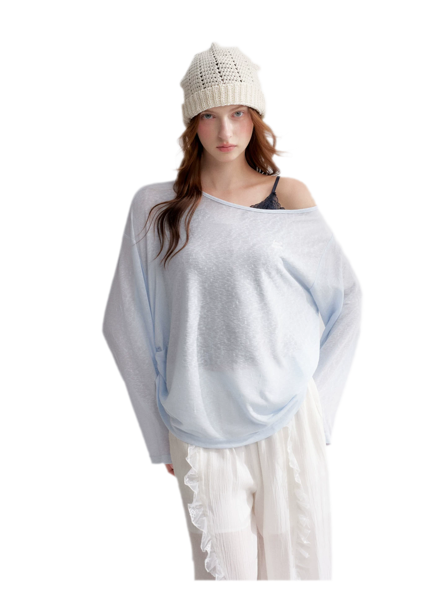 Lyocell Off Shoulder Top