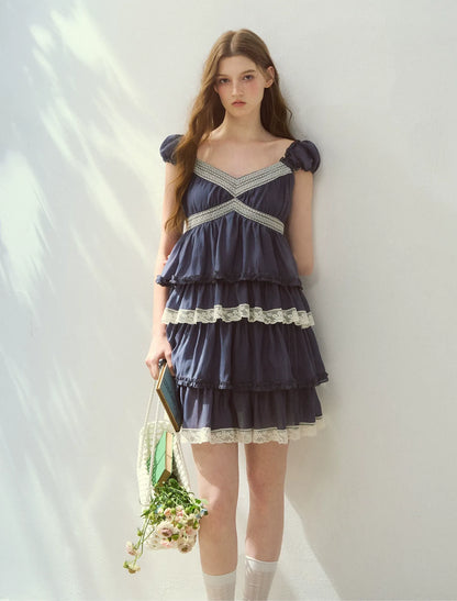Summer Isles Tiered Dress