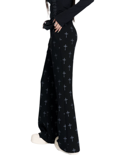 Printed Hooded Trackwear Set