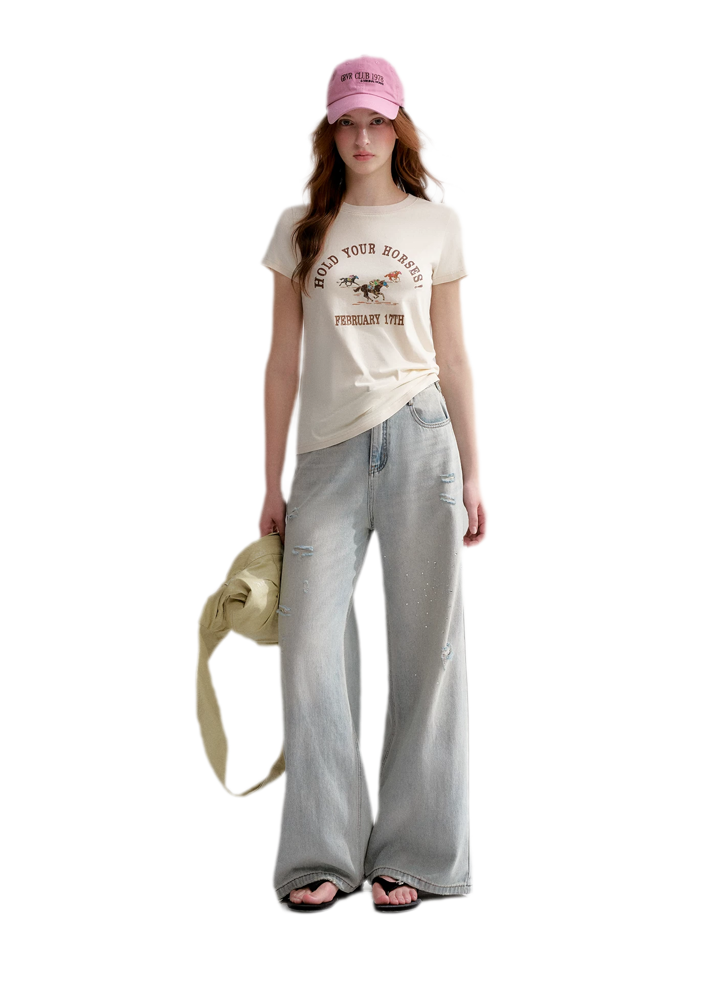 Vintage Horse Print Tee