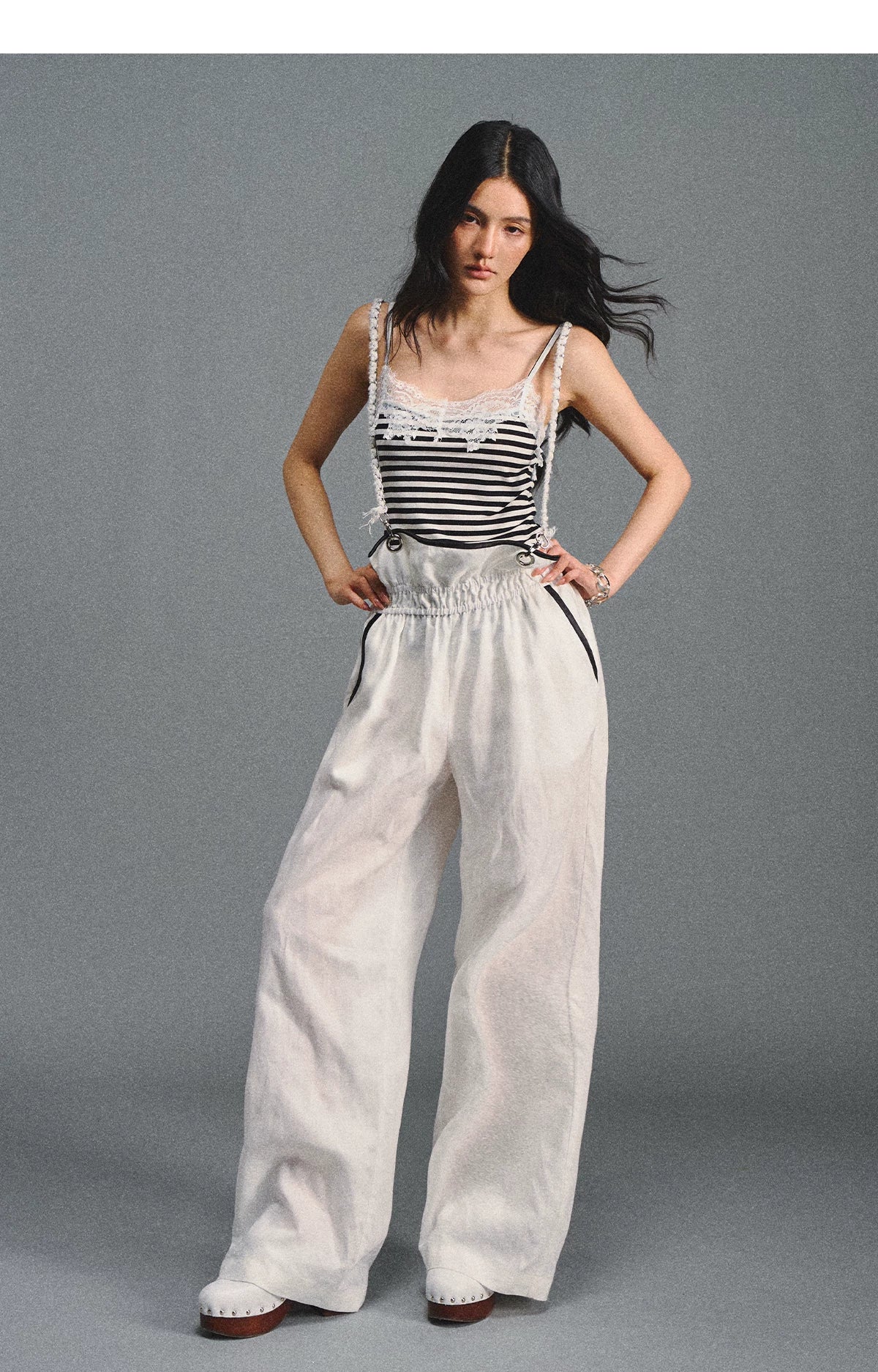 Striped Lace Camisole