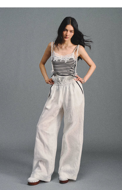 Striped Lace Camisole