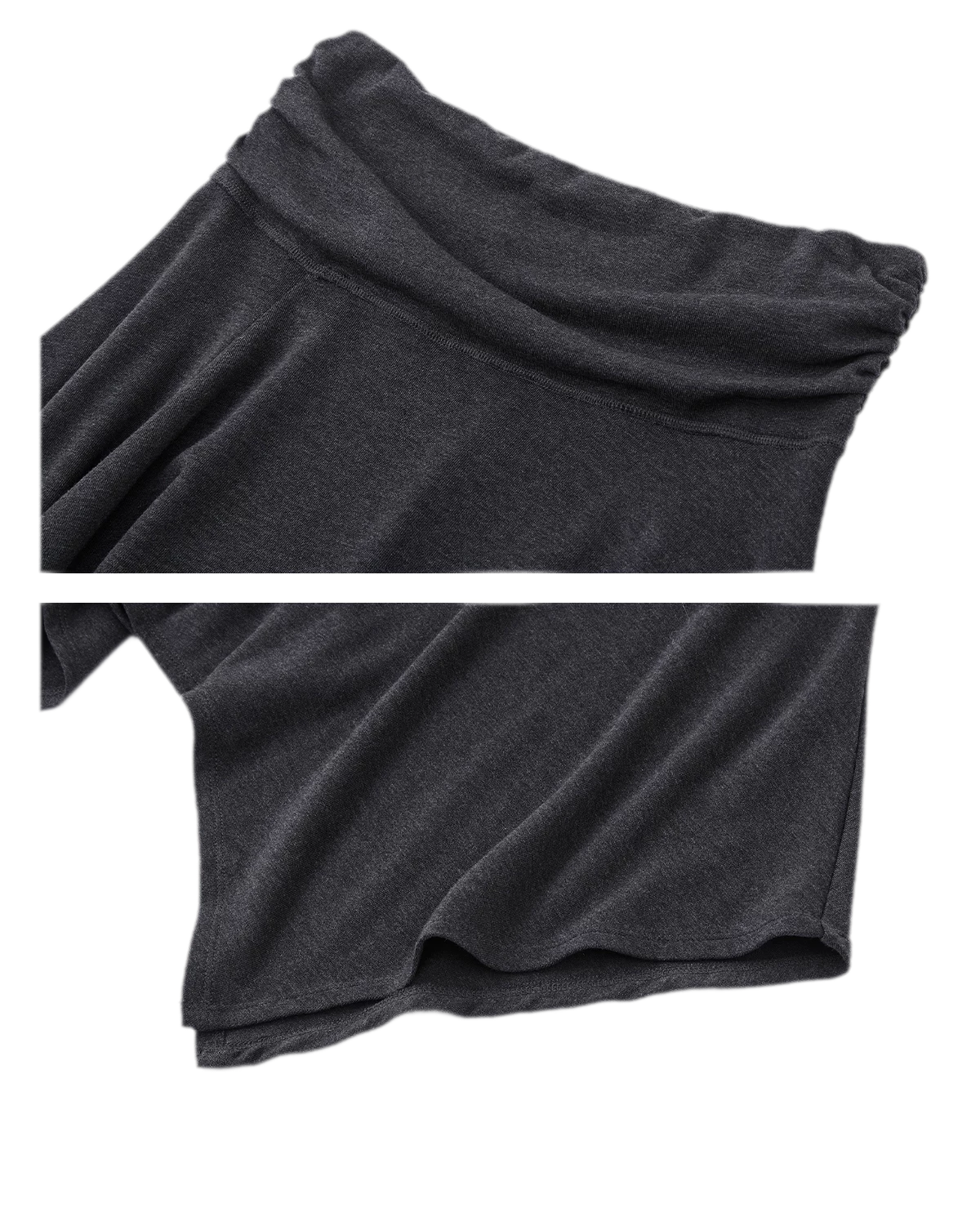Draped Tie Top &amp; Skirt Set