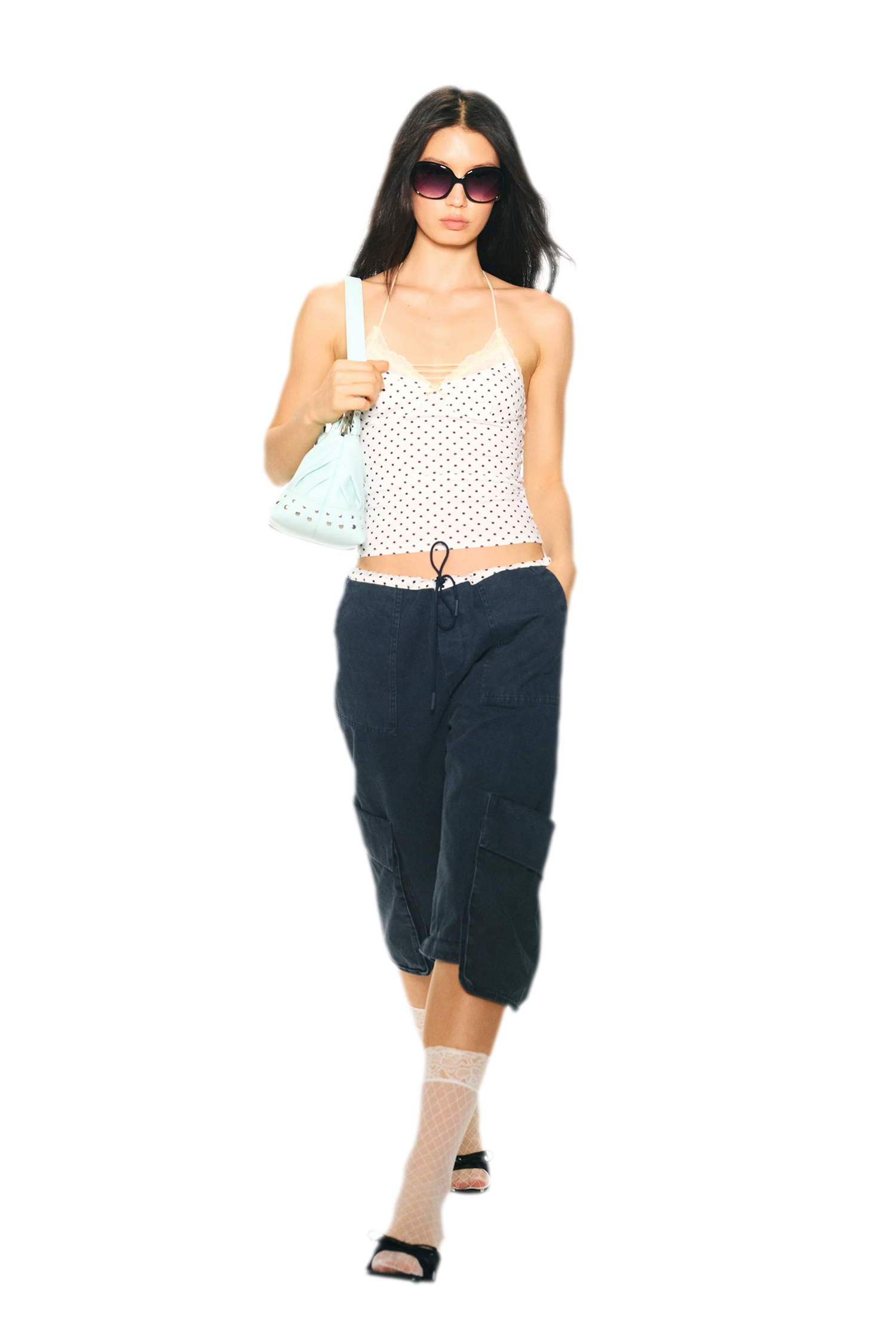 Retro Leopard Print Lace Camisole