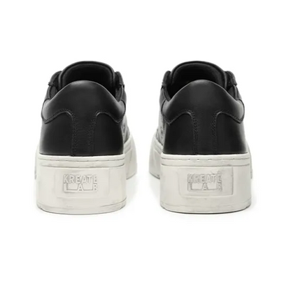 Leather Jumbo Platform Sneakers