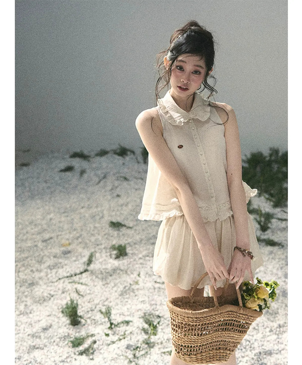 Soft Lace Two-Piece Set