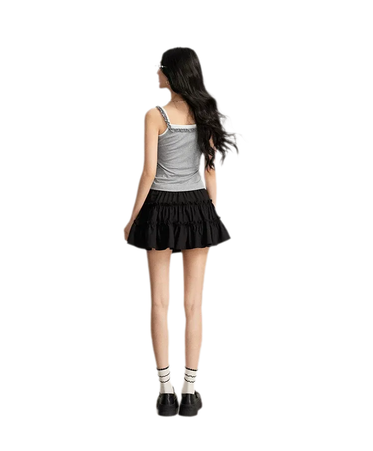 Lace Tie Skirt