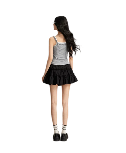 Lace Tie Skirt