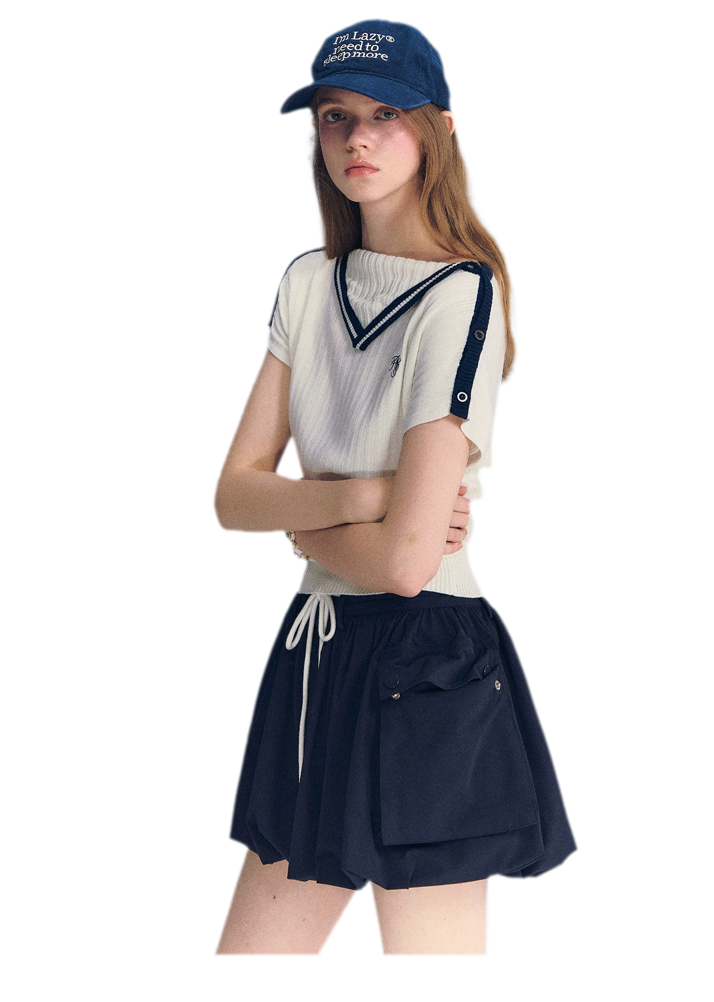 Half-Zip Drawstring Jacket