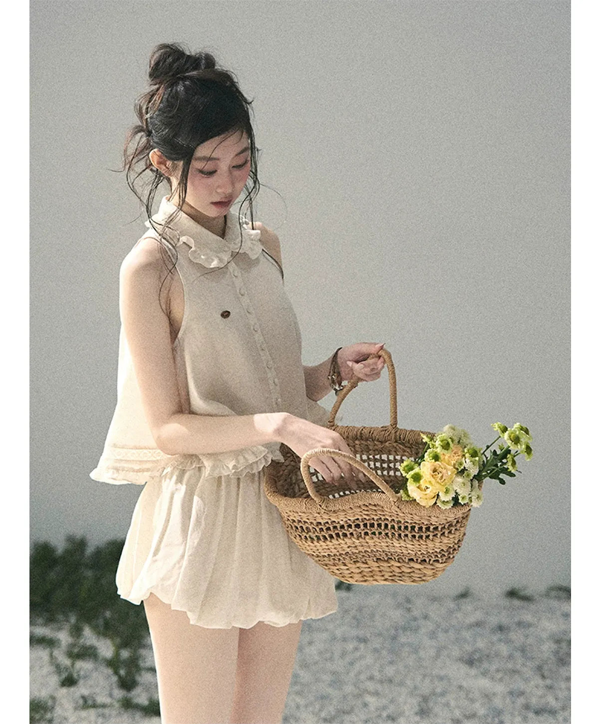 Soft Lace Two-Piece Set