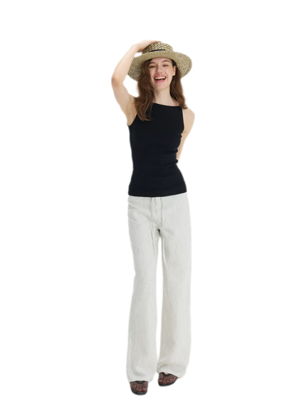 Lyocell Linen Ribbed Camisole