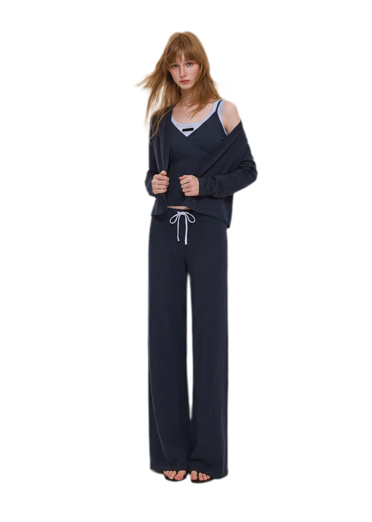 Wool-Blend Layered Knit Set