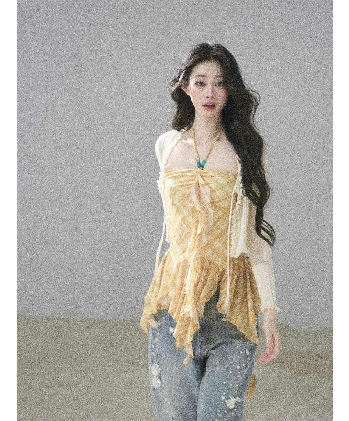 Embellished Wide Leg Jeans