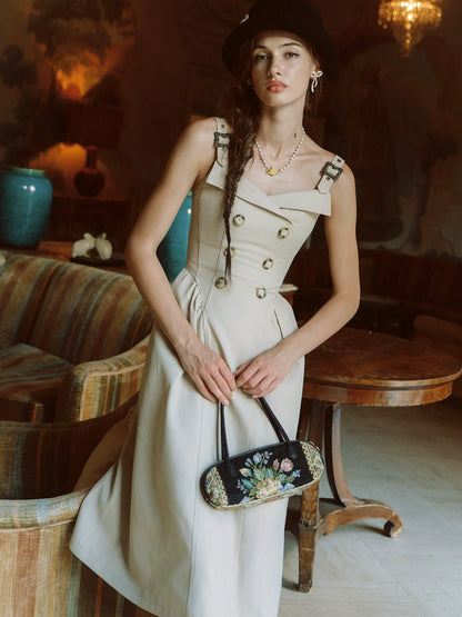 Structured Vintage Jacket Dress Set