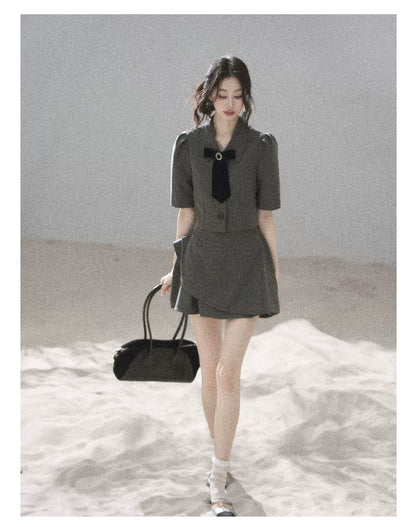 "Paris Afternoon" Summer Two-Piece Set