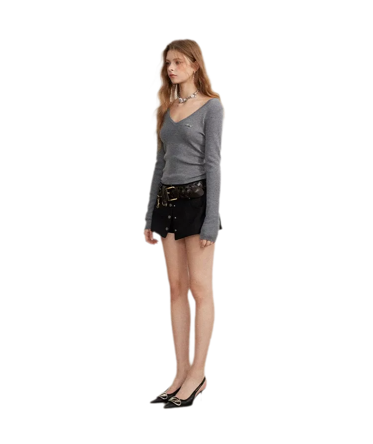 Double-Waist Convertible A-Line Skort