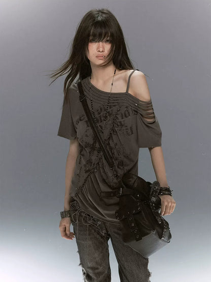 Punk Tencel Studded Tee