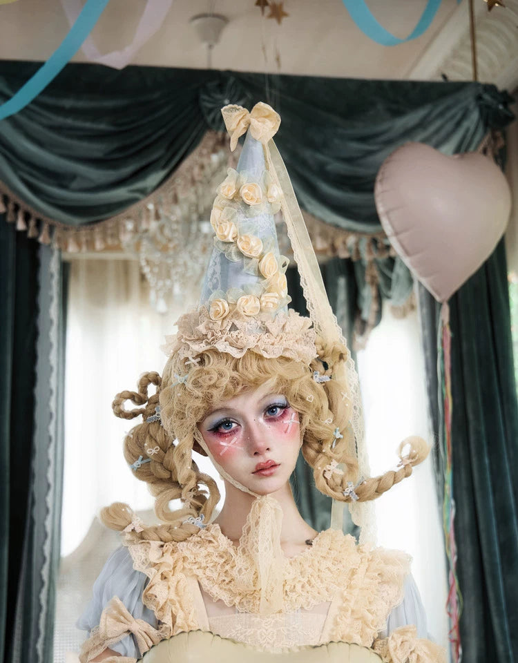 Layered Lace Dessert Hat