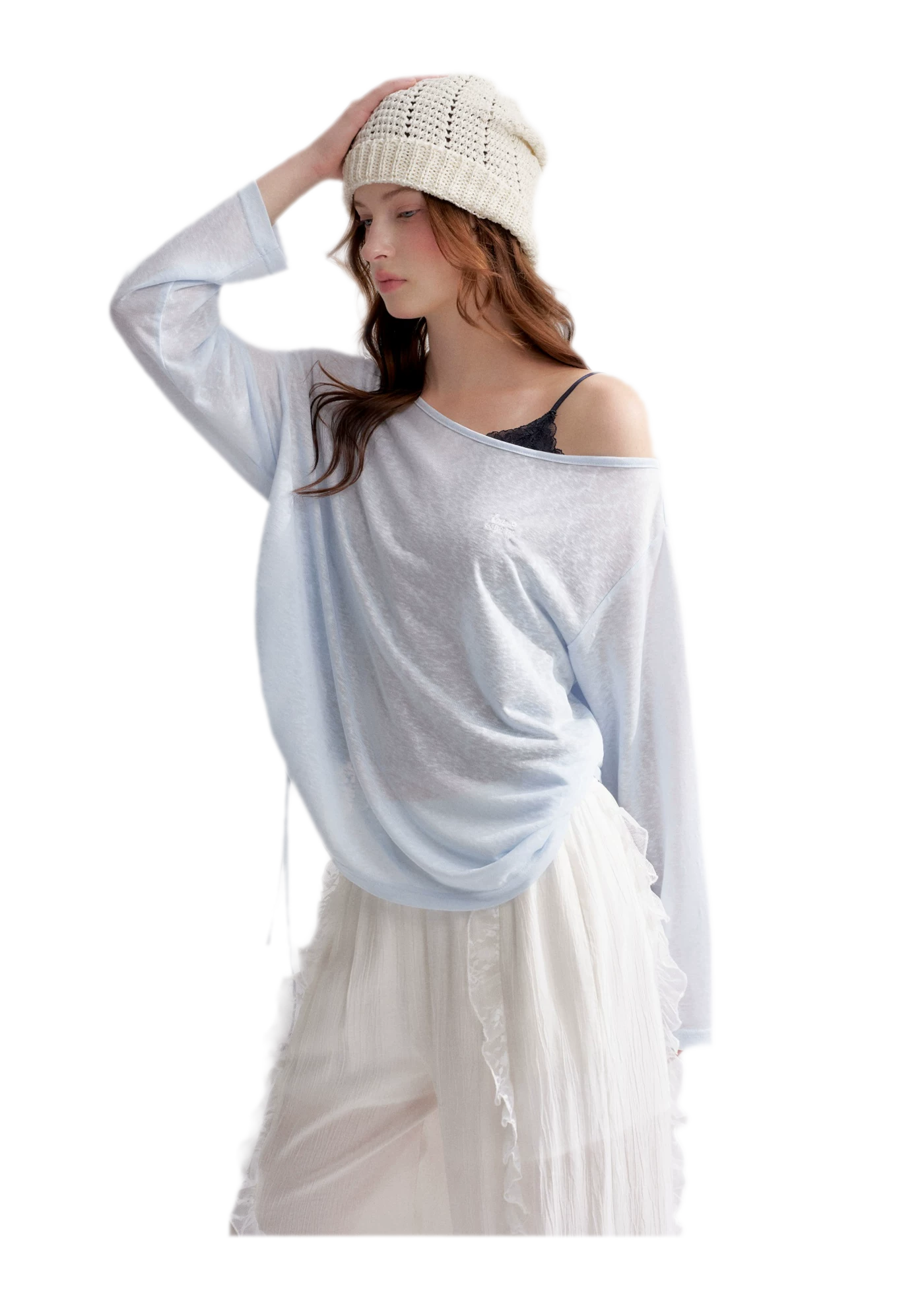 Lyocell Off Shoulder Top