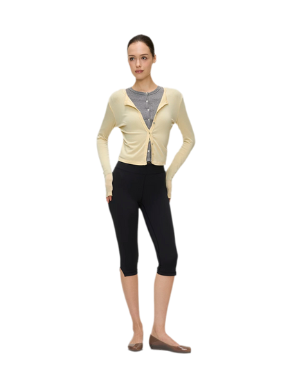Niiiu Open-Slit Yoga Pants