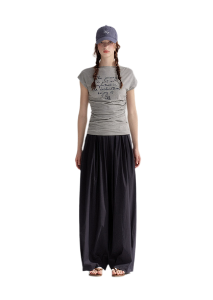 Pleated Balloon Relaxed Pants