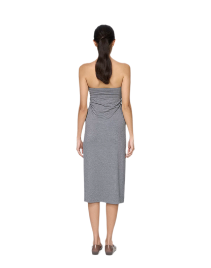 Straight Tube Midi Dress